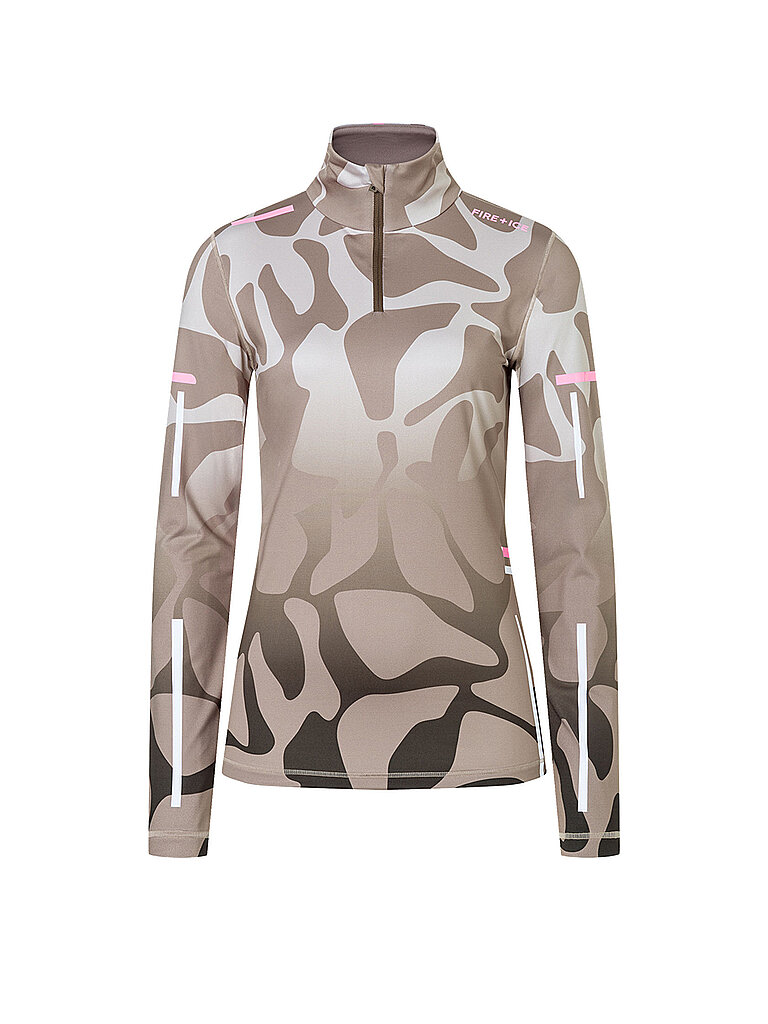 Bogner Fire+ice Damen Unterzieh Zipshirt Lvy3 bunt