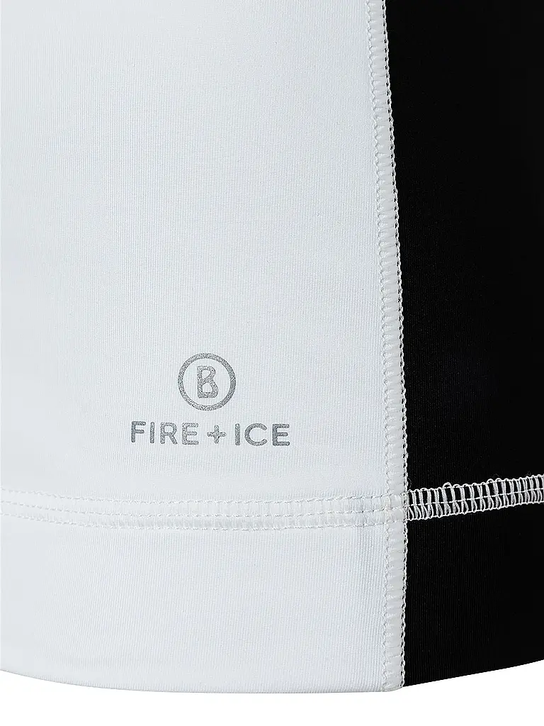 BOGNER FIRE+ICE | Damen Unterzieh Zipshirt Mirna | weiss