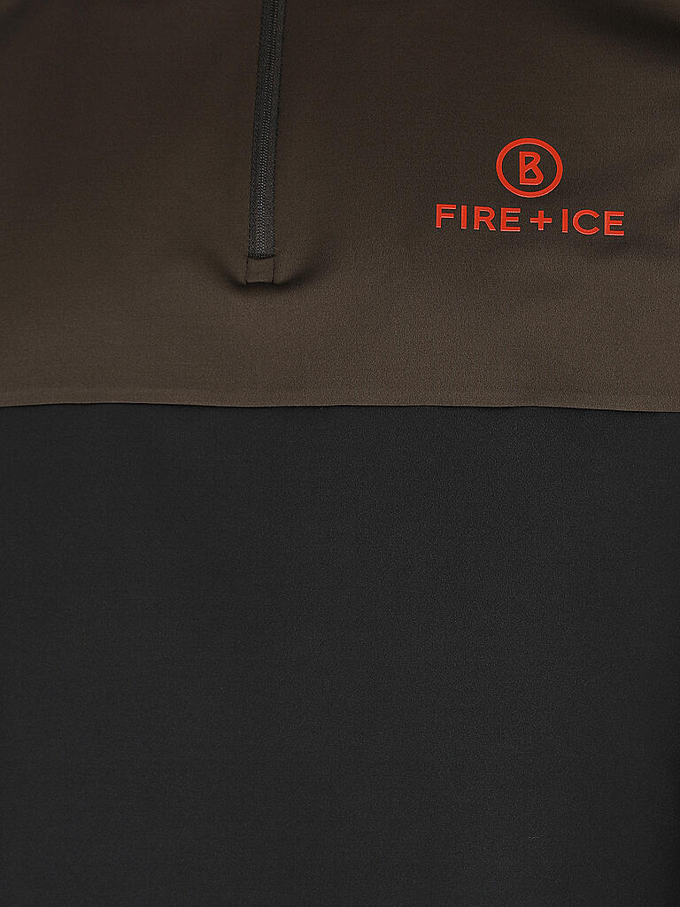 BOGNER FIRE+ICE | Herren Unterzieh Zipshirt Bogey | grau
