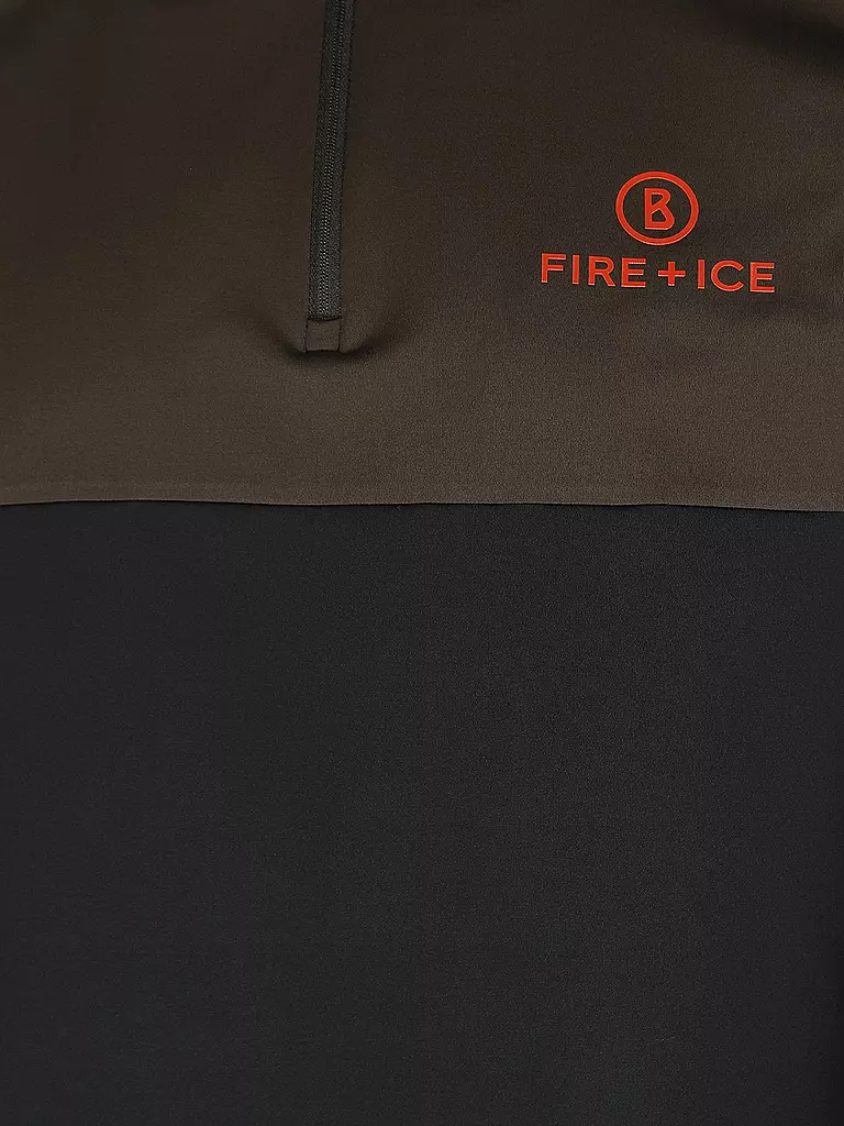 BOGNER FIRE+ICE | Herren Unterzieh Zipshirt Bogey | grau