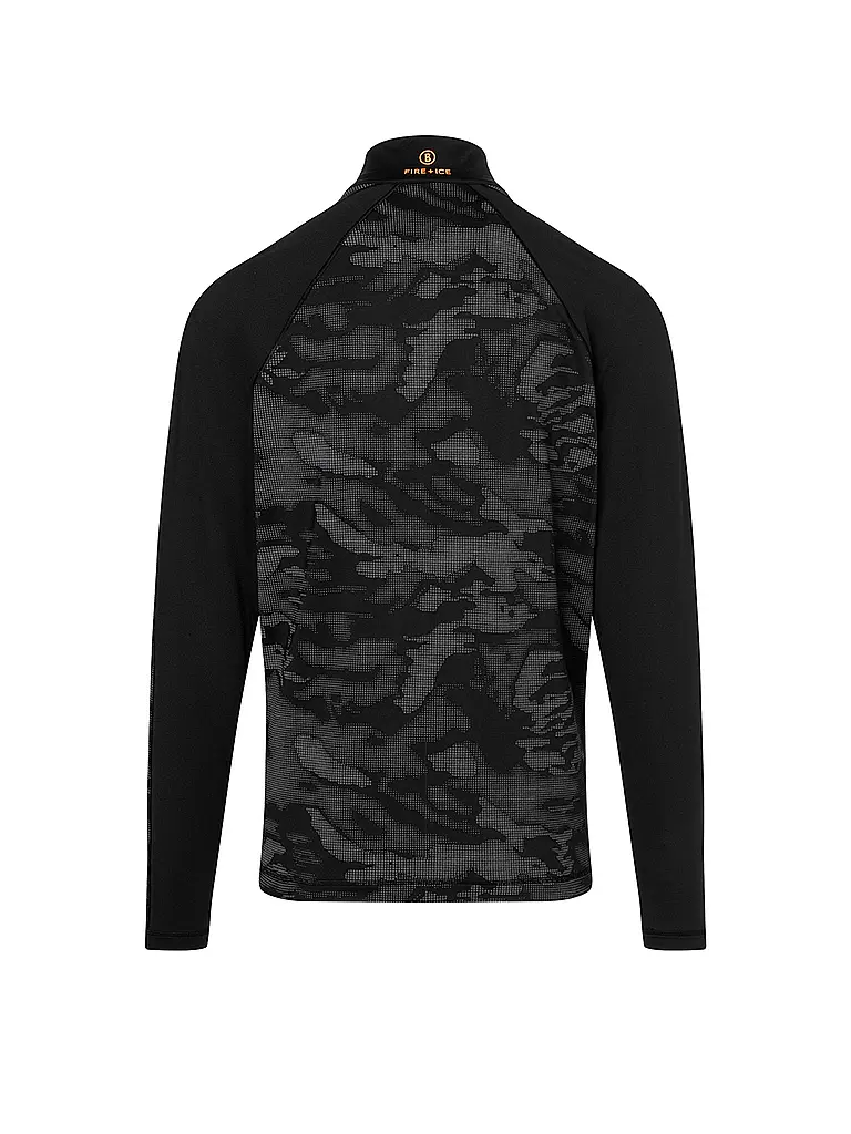 BOGNER FIRE+ICE | Herren Unterzieh Zipshirt Premo4 | schwarz