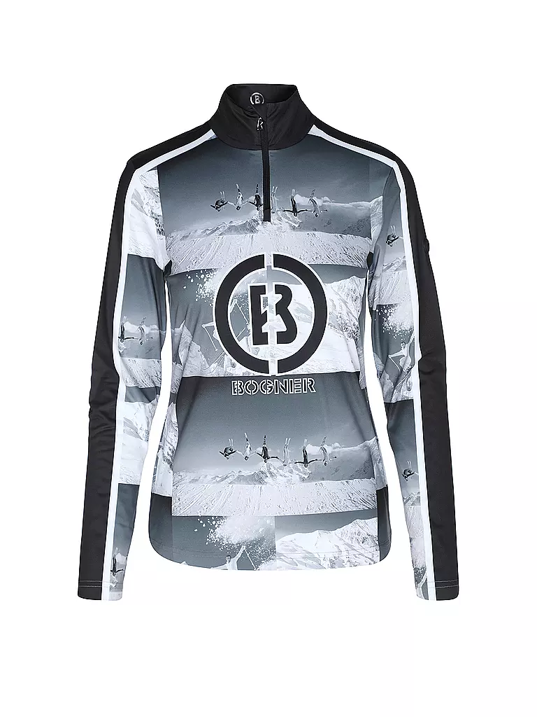 BOGNER | Damen Unterzieh Zipshirt Junas | bunt