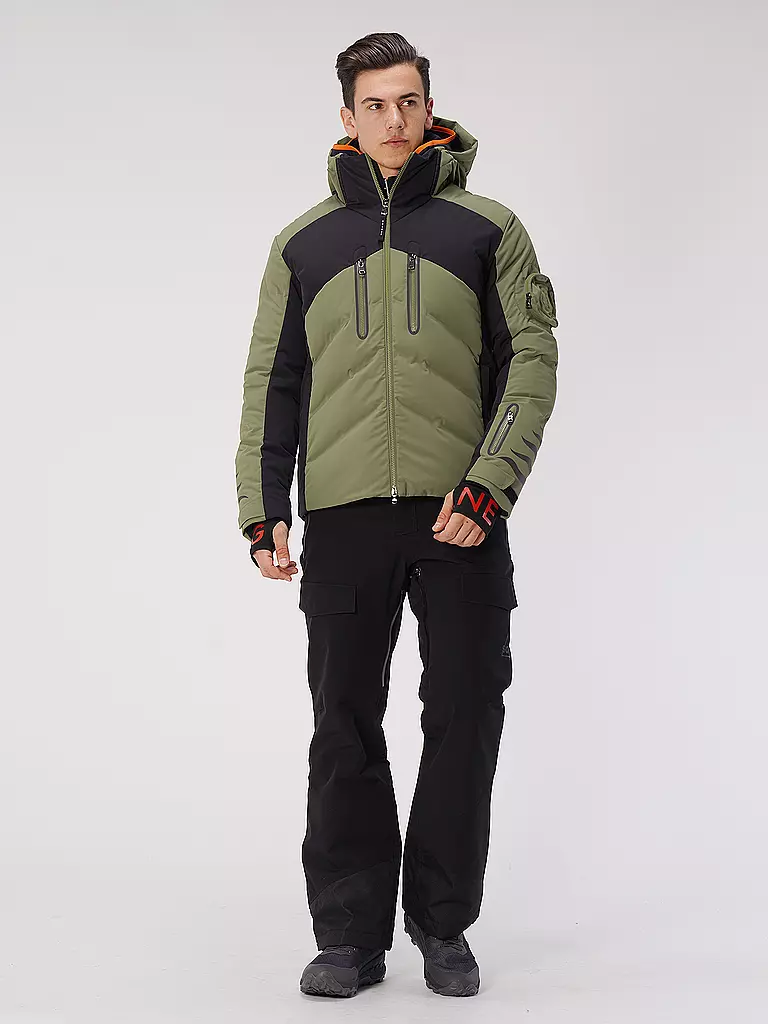 BOGNER | Herren Skijacke Jesse-D Hoodie | olive