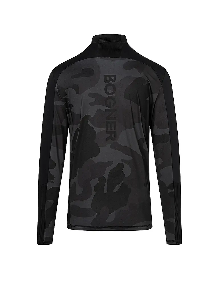 BOGNER | Herren Unterzieh Zipshirt Florian | schwarz