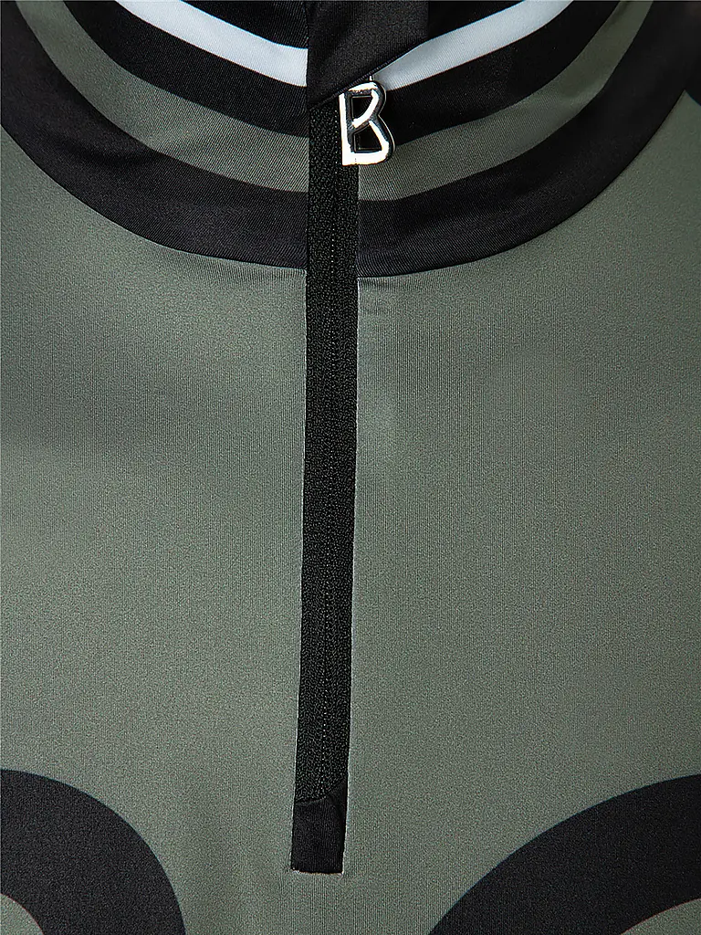 BOGNER | Herren Unterzieh Zipshirt Vert2 | olive