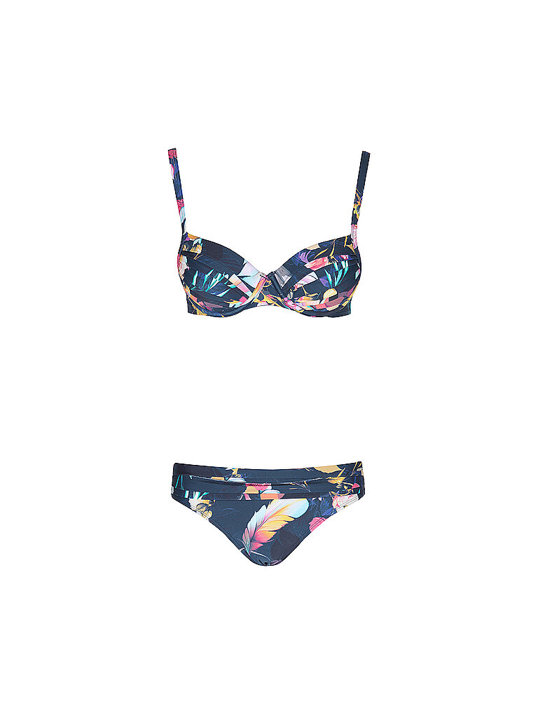 BOMAIN Damen Bikini dunkelblau | 38 A/B