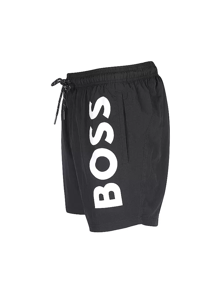 BOSS | Herren Badeshort Octopus | schwarz