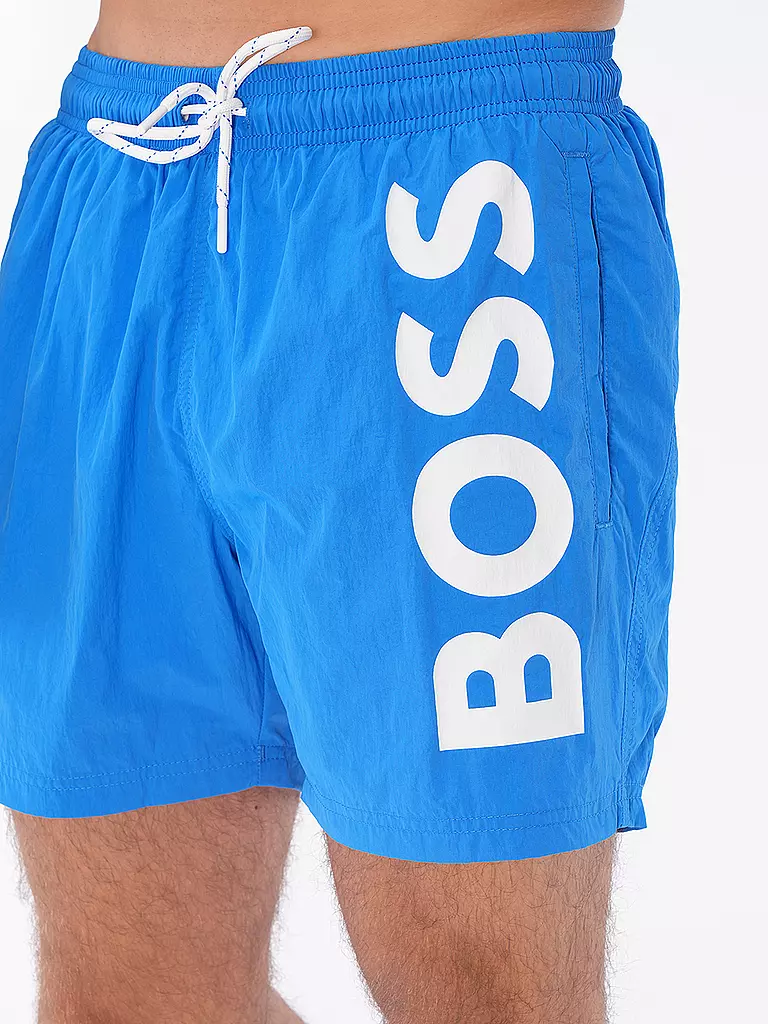 BOSS | Herren Badeshort Octopus | blau