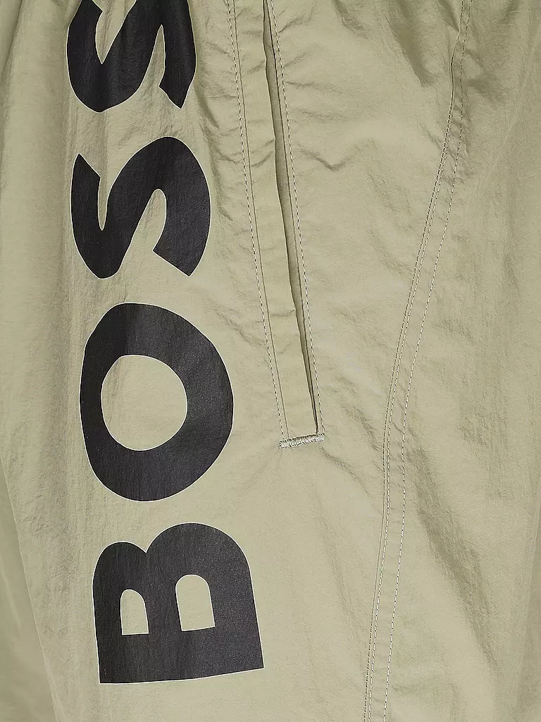 BOSS | Herren Badeshort Octopus | olive