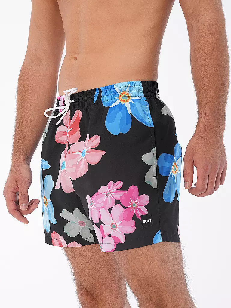 BOSS | Herren Badeshort Piranha | schwarz