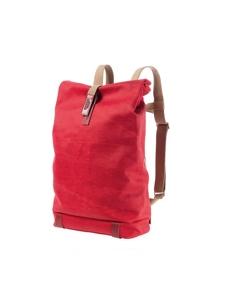 BROOKS ENGLAND Fahrradrucksack Pickwick Pomegranate rot