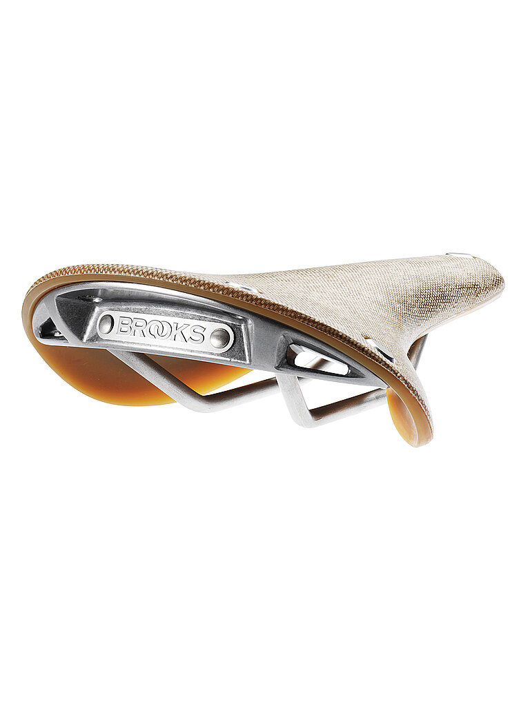 BROOKS ENGLAND Fahrradsattel Damen C17 Cambium S Natural beige