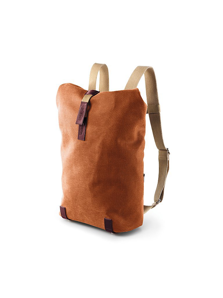 BROOKS ENGLAND Fahrradrucksack Pickwick Small Goose Beak/Maroon braun