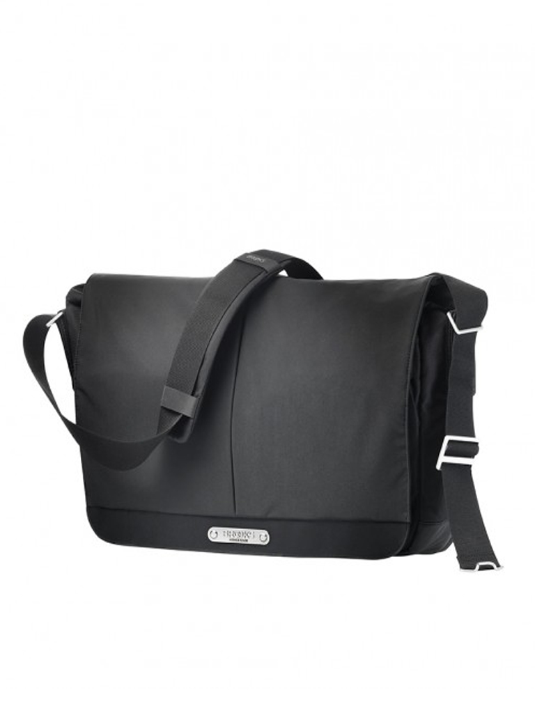 BROOKS ENGLAND Fahrrad-Schultertasche Strand schwarz