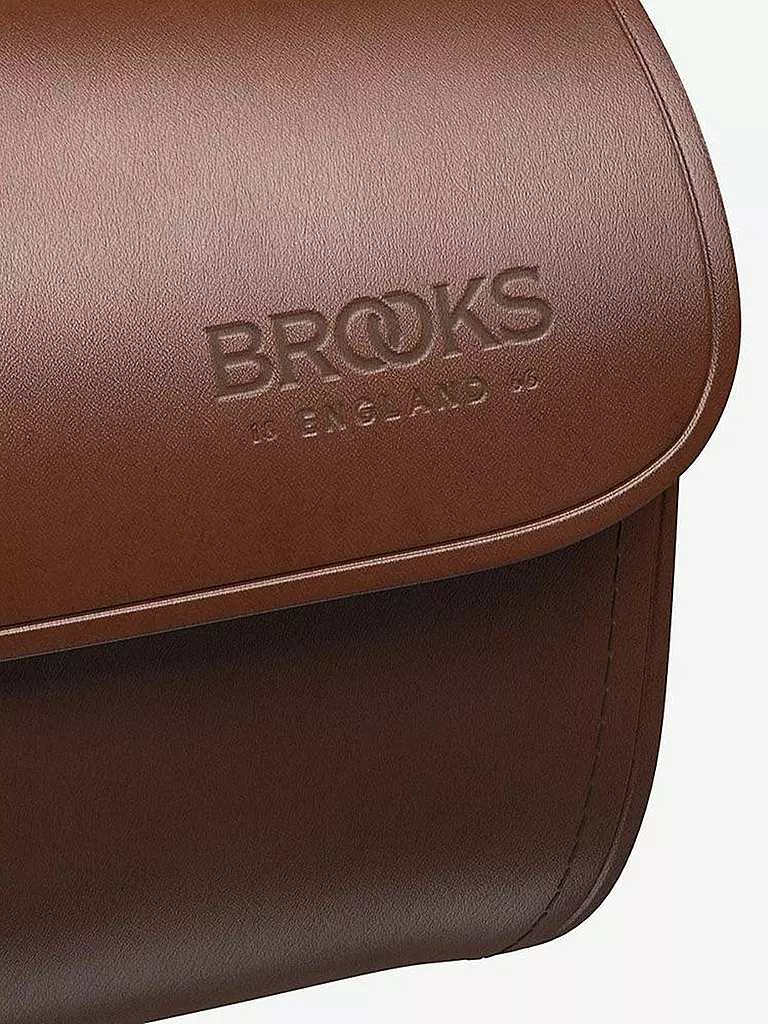 BROOKS ENGLAND | Fahrrad Werkzeugtasche Challenge Leather A.Brown | braun