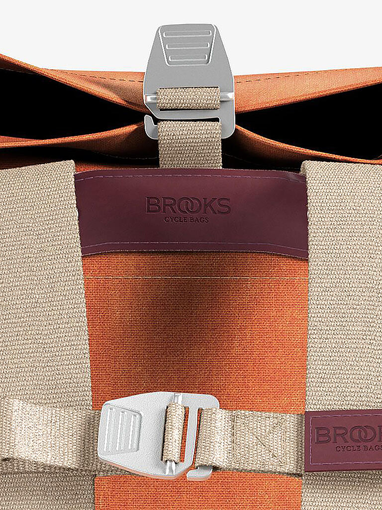 BROOKS ENGLAND | Fahrradrucksack Pickwick Cotton Canvas 26L | orange