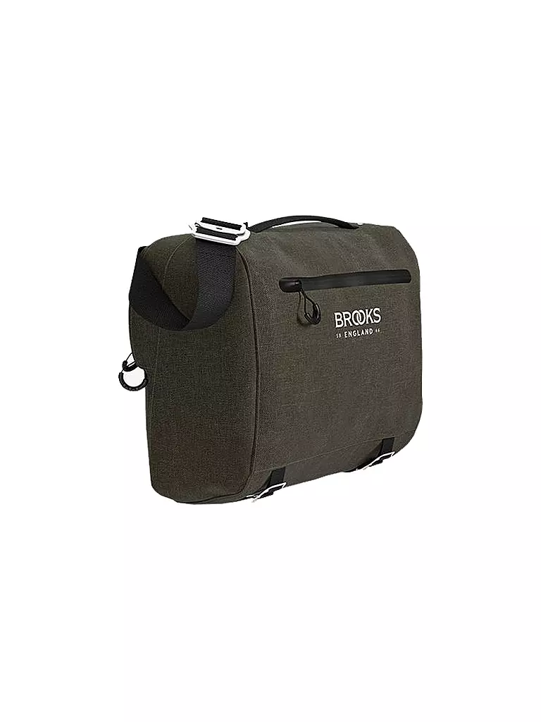 BROOKS ENGLAND | Fahrradtasche Scape Handlebar Compact Bag | grün