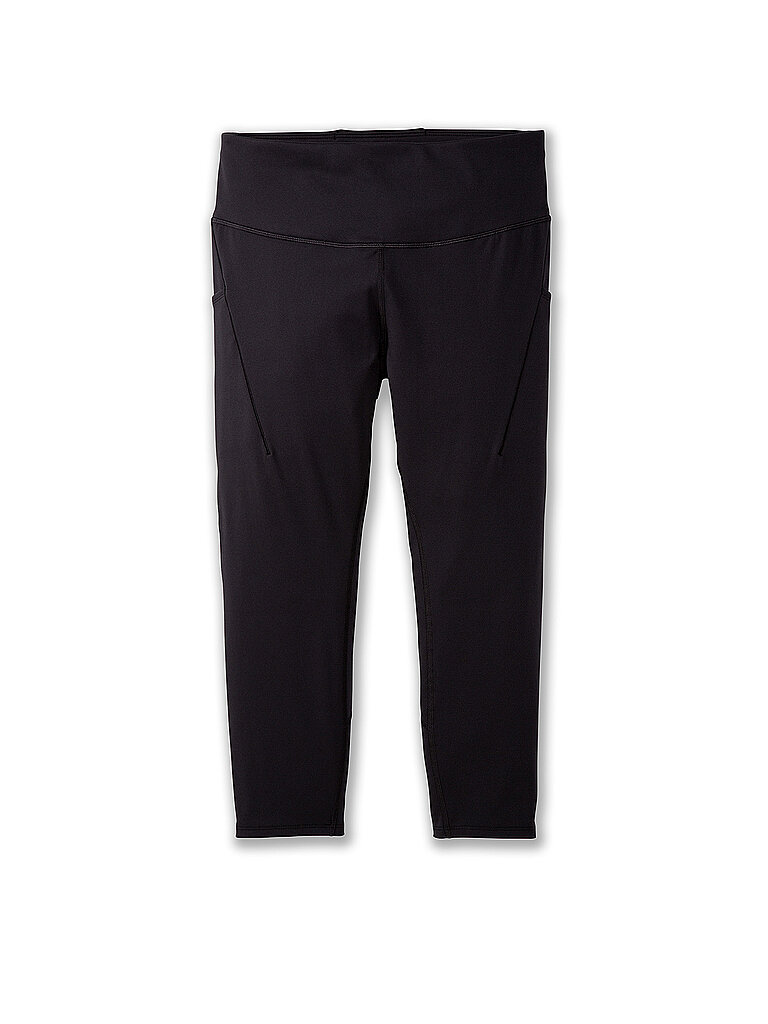 BROOKS Damen Lauftight Spark Capri schwarz | M
