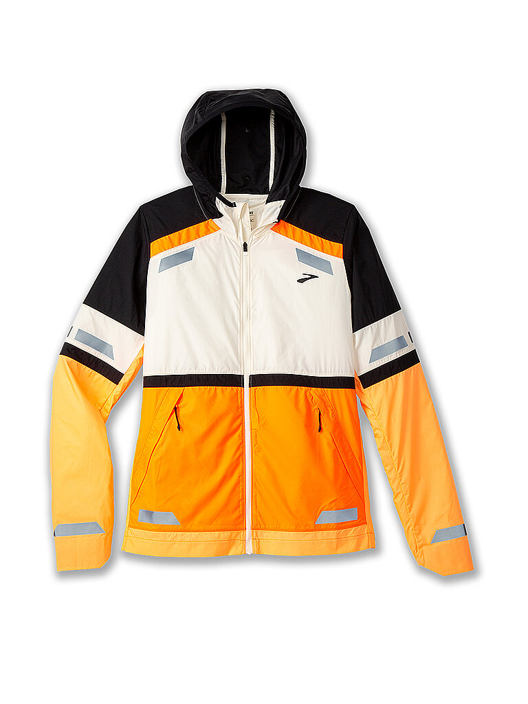 BROOKS Damen Laufjacke Run Visible 2.0 weiss | XS