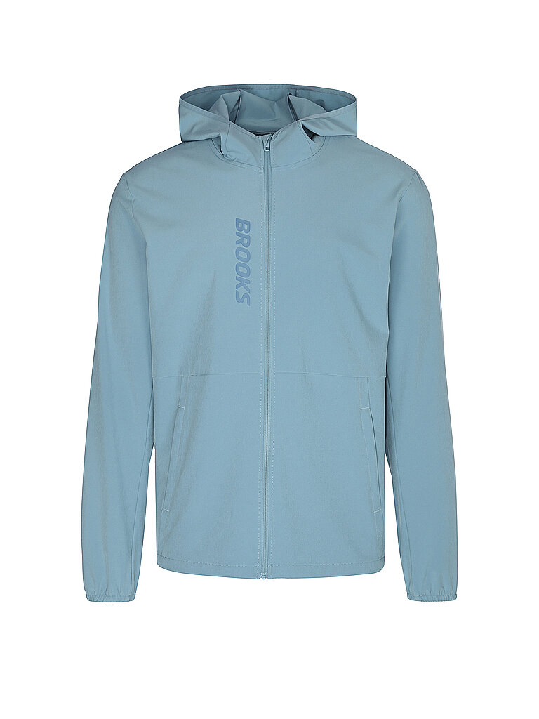BROOKS Herren Laufjacke Canopy hellblau | M