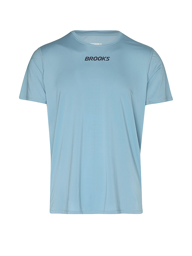 BROOKS Herren Laufshirt Dash Cooling hellblau | L