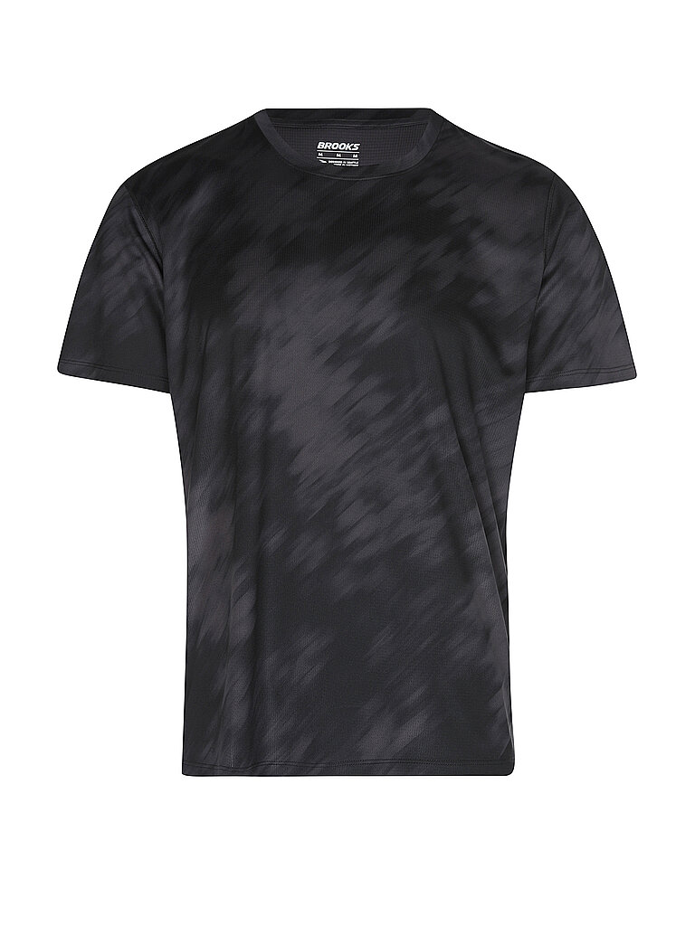 BROOKS Herren Laufshirt Dash Printed petrol | M