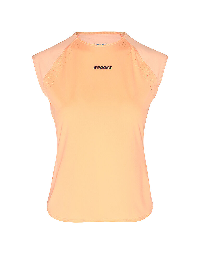 BROOKS Damen Laufshirt Dash Cooling koralle | S