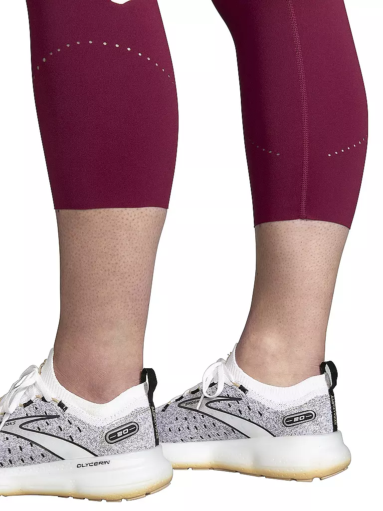 BROOKS | Damen 3/4 Lauftight Method | beere