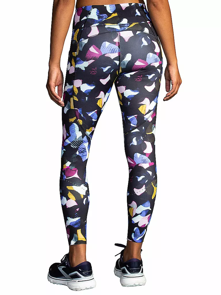 BROOKS | Damen 7/8 Lauftight Method Print | schwarz