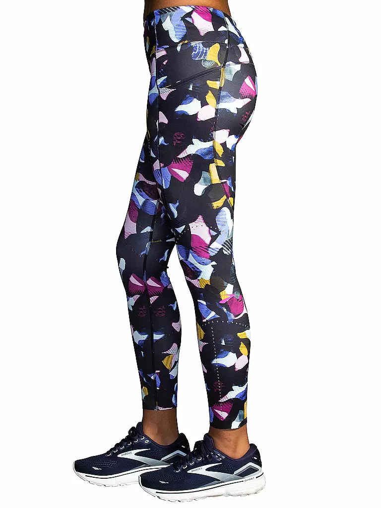 BROOKS | Damen 7/8 Lauftight Method Print | schwarz