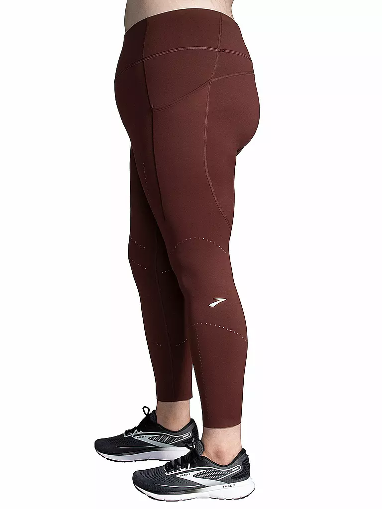 BROOKS | Damen 7/8 Lauftight Method | rot