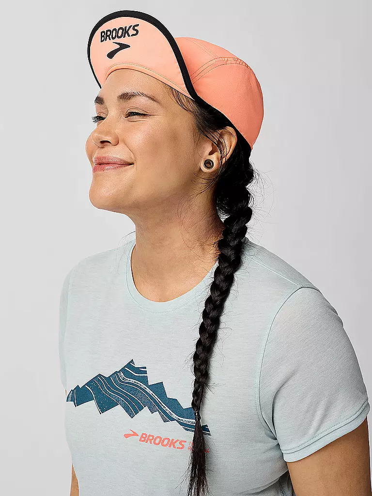 BROOKS | Damen Kappe Lightweight Packable 2.0 | koralle