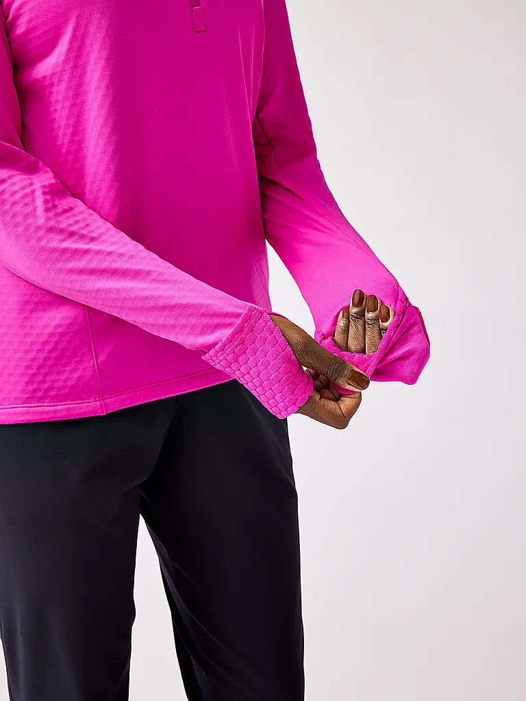 BROOKS | Damen Laufhoodie Notch Thermal 3.0 | pink