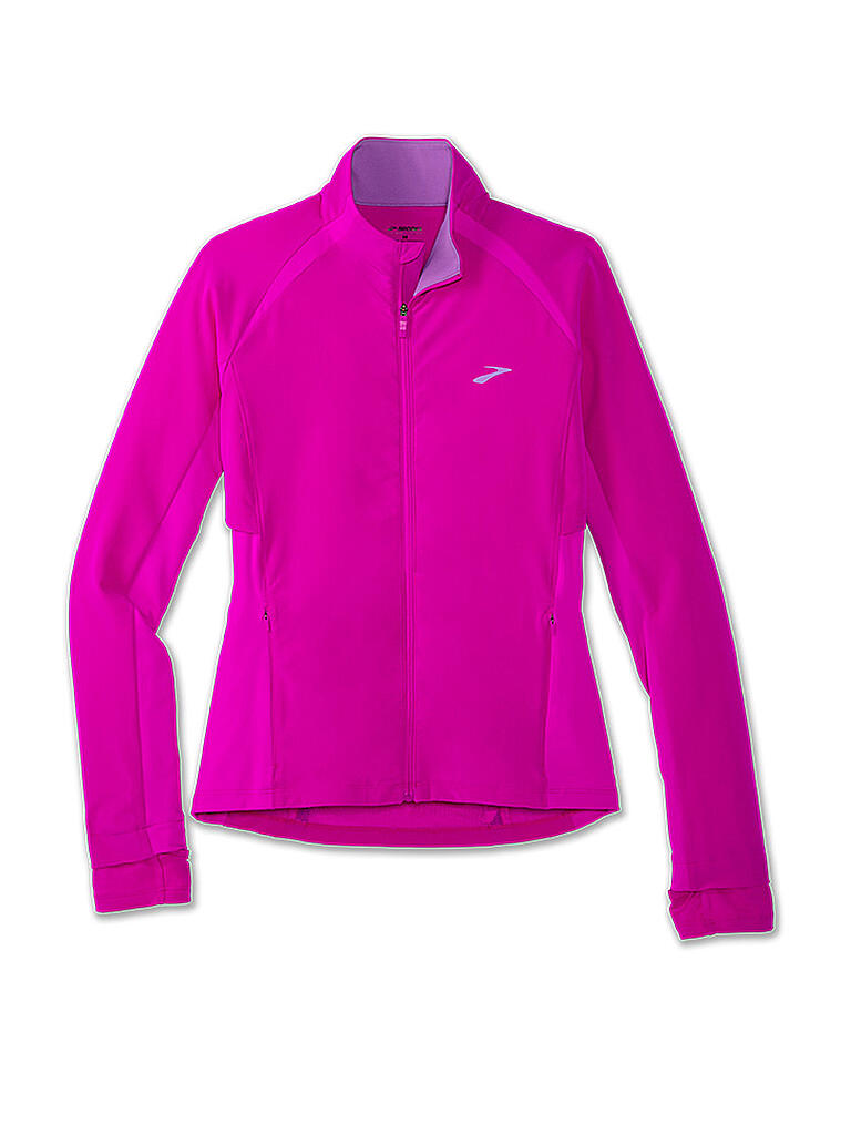 BROOKS | Damen Laufjacke Fusion Hybrid | pink