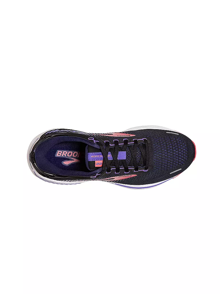 BROOKS | Damen Laufschuhe Adrenaline GTS 22 WS 2A BLACK / PURPLE | schwarz