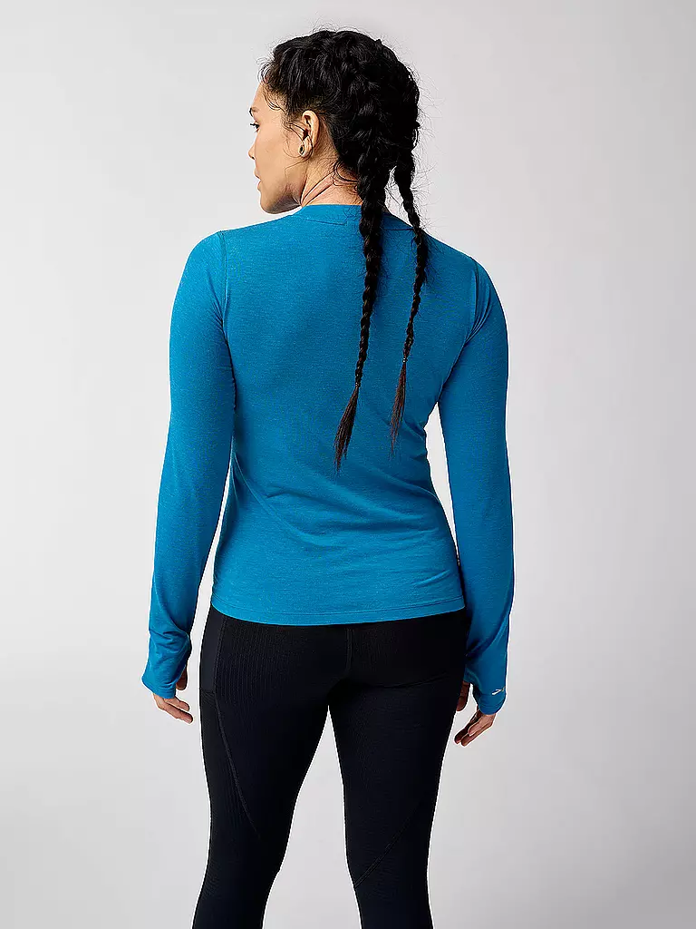 BROOKS | Damen Laufshirt High Point | blau