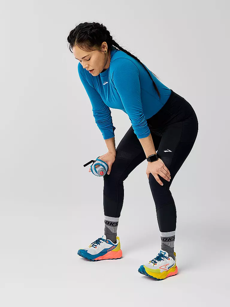 BROOKS | Damen Laufshirt High Point | blau