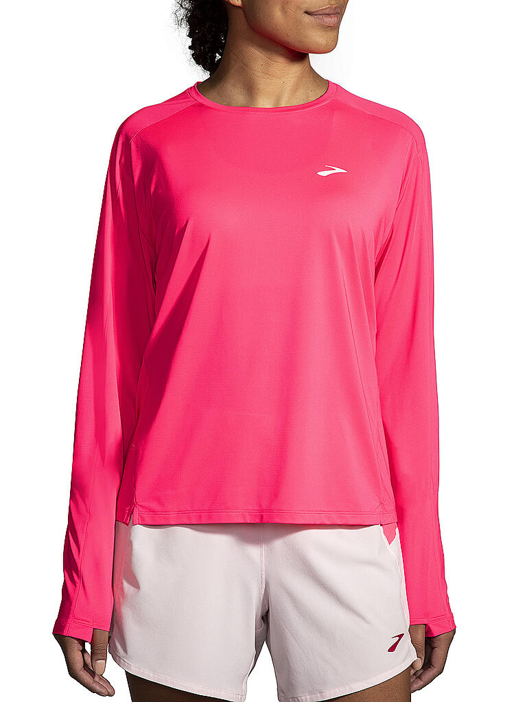 BROOKS | Damen Laufshirt Sprint Free 2.0 LS | pink