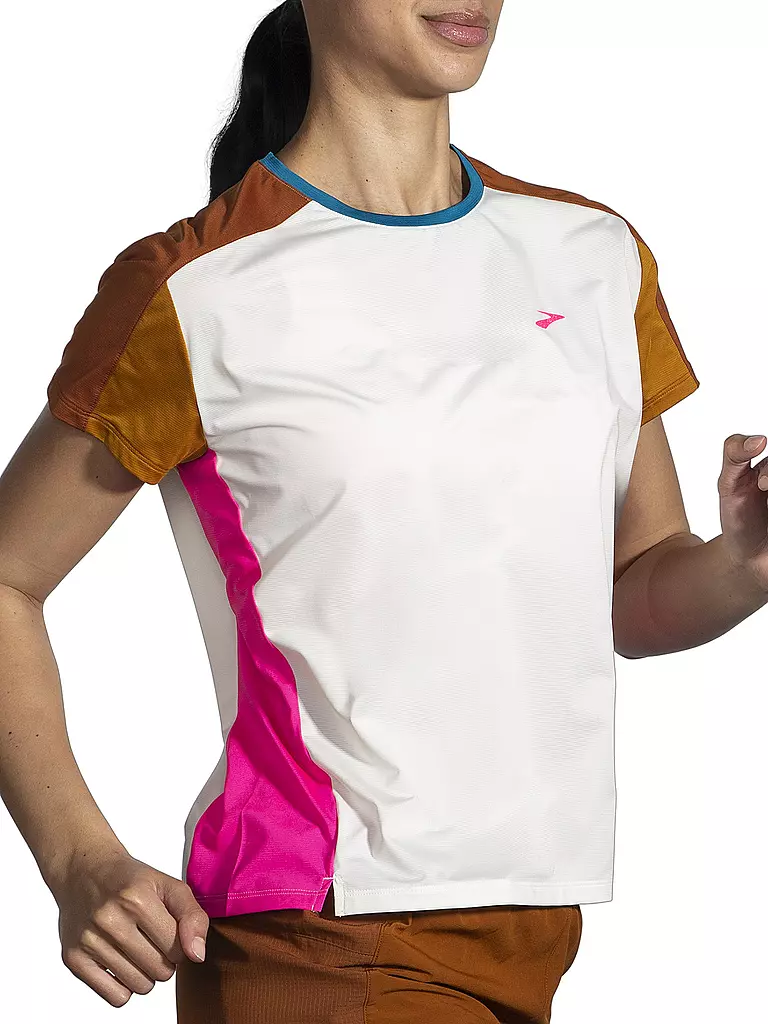 BROOKS | Damen Laufshirt Sprint Free | weiss