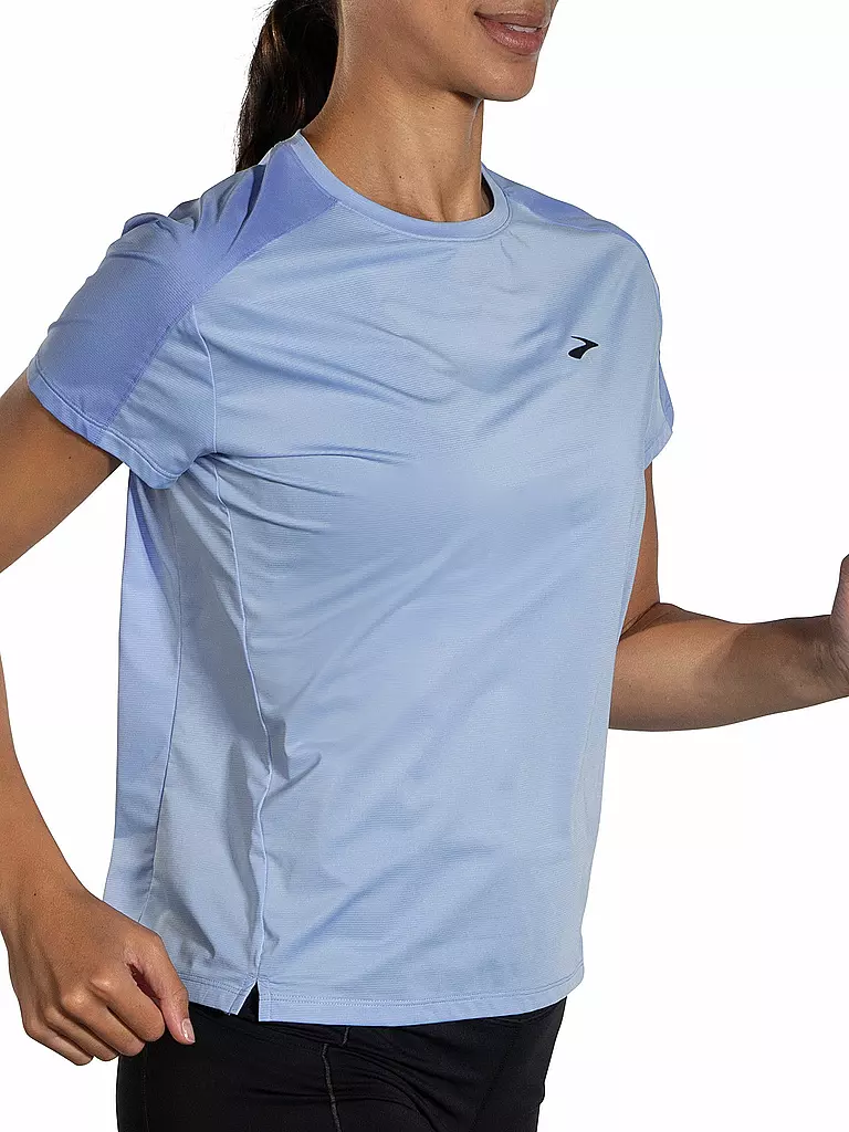 BROOKS | Damen Laufshirt Sprint Free | hellblau