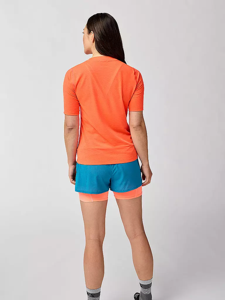 BROOKS | Damen Laufshirt Trail High Point | koralle