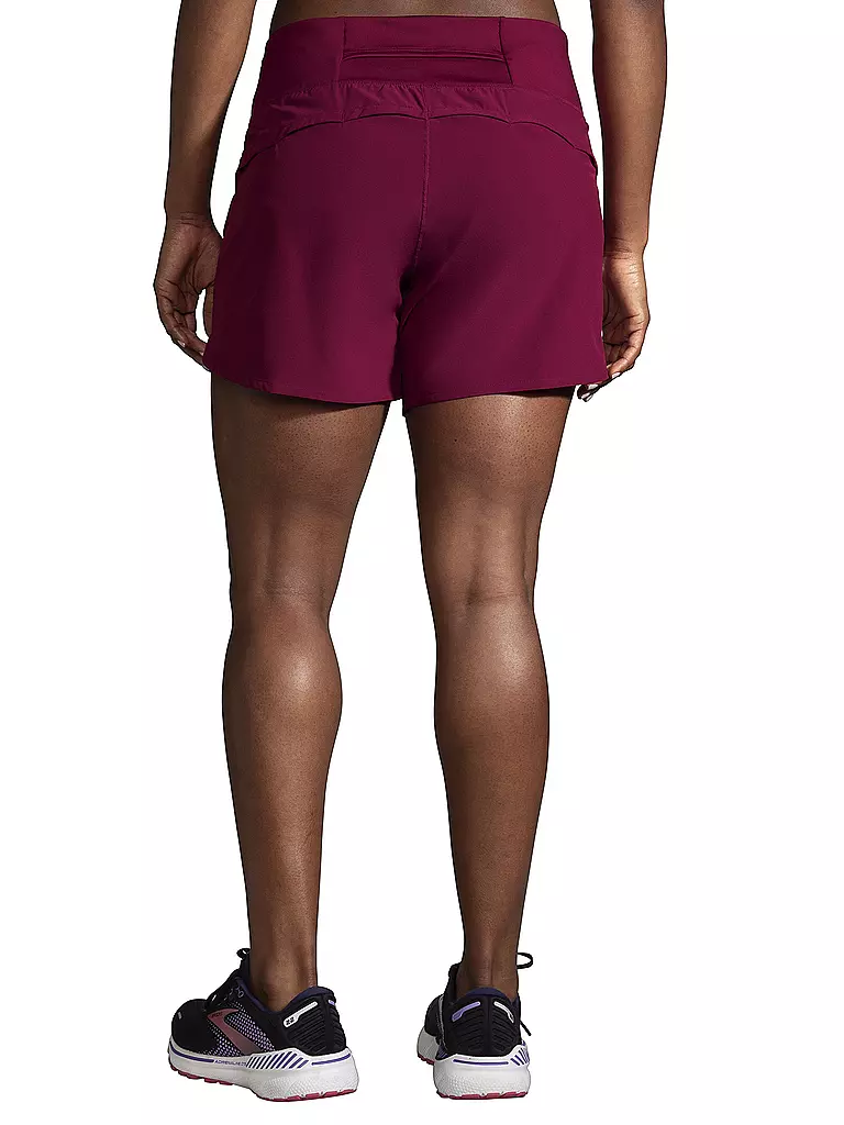 BROOKS | Damen Laufshort Chaser 5" | beere