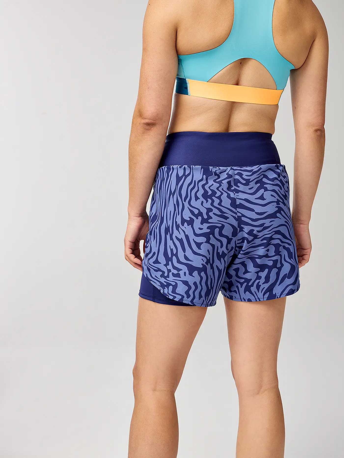 BROOKS | Damen Laufshort Chaser 5 2in1 2.0 | blau