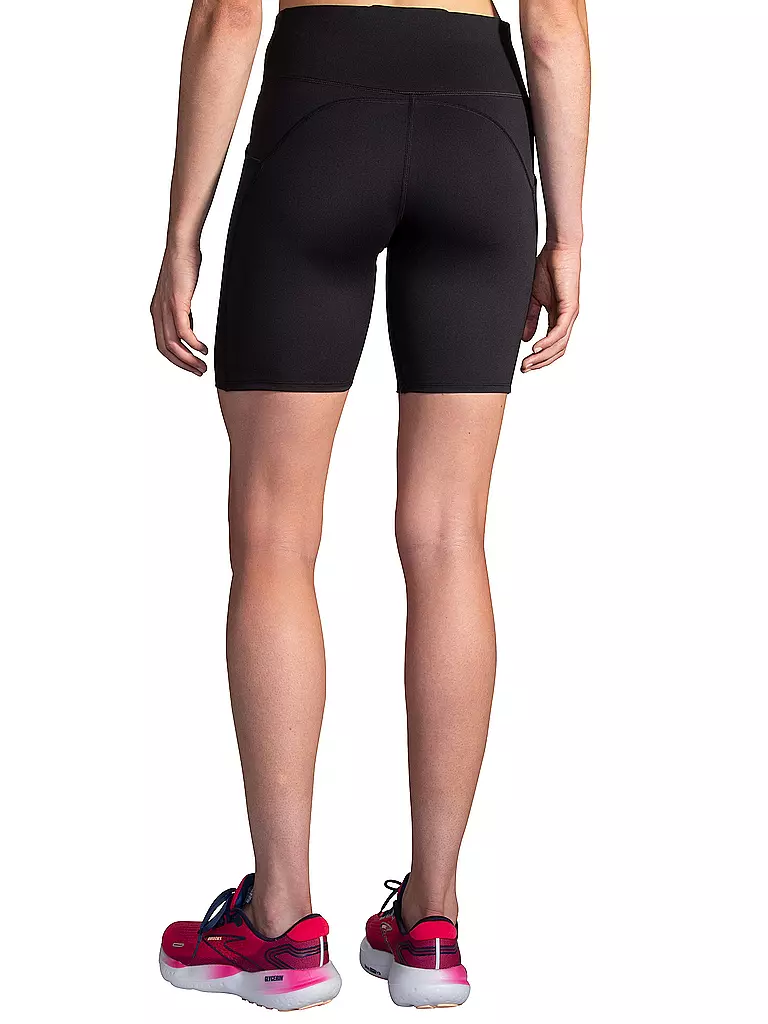 BROOKS | Damen Laufshorttight Spark 8" | schwarz