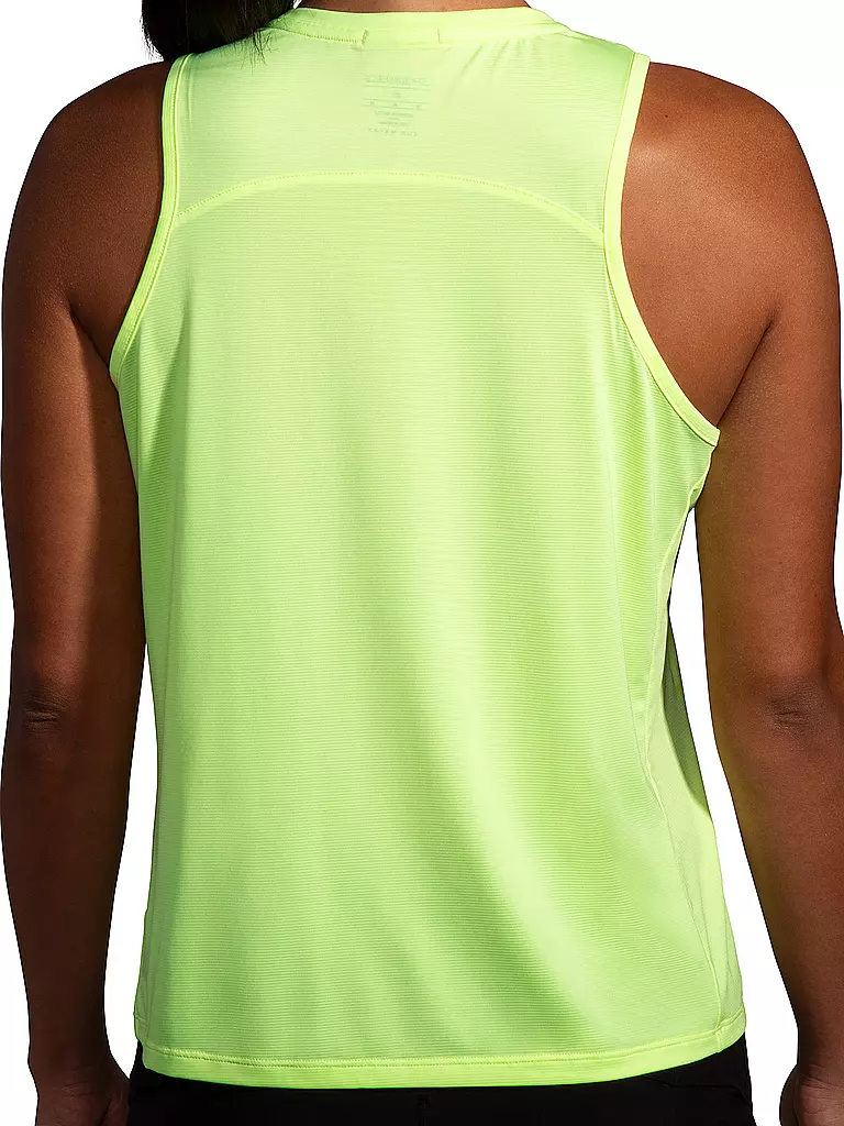 BROOKS | Damen Lauftop Sprint Free Tank 2.0 | hellgrün