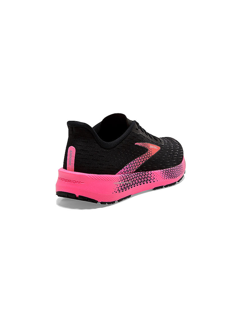 BROOKS | Damen Wettkampf Laufschuhe Hyperion Tempo BLACK PINK | schwarz