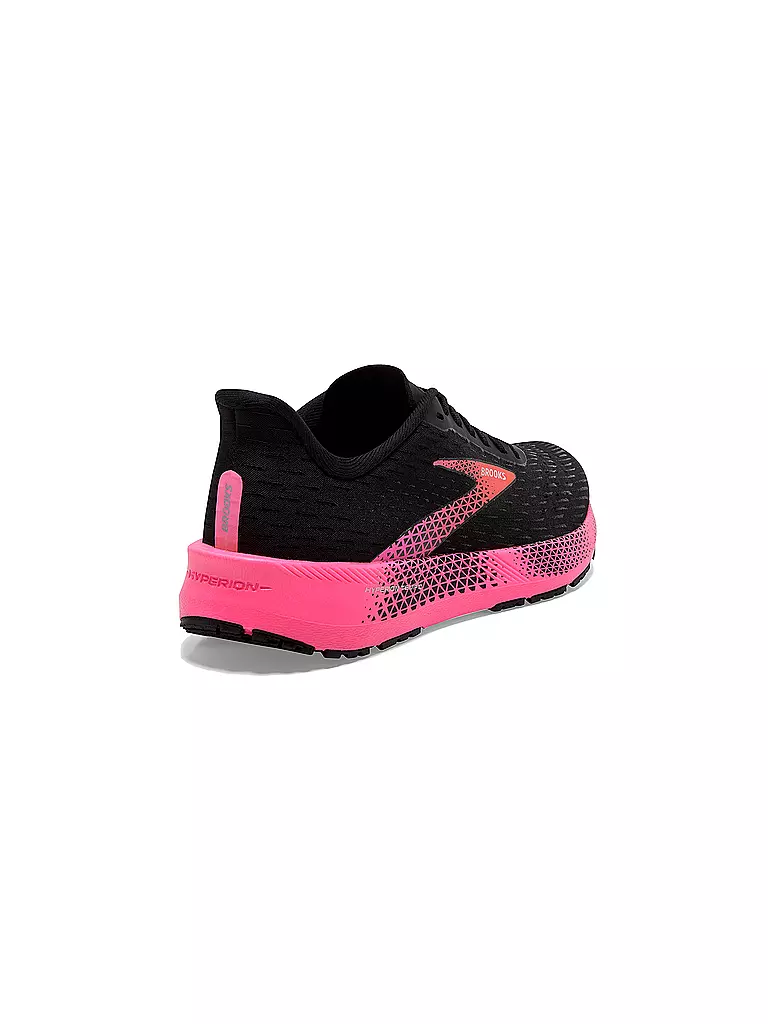 BROOKS | Damen Wettkampf Laufschuhe Hyperion Tempo BLACK PINK | schwarz