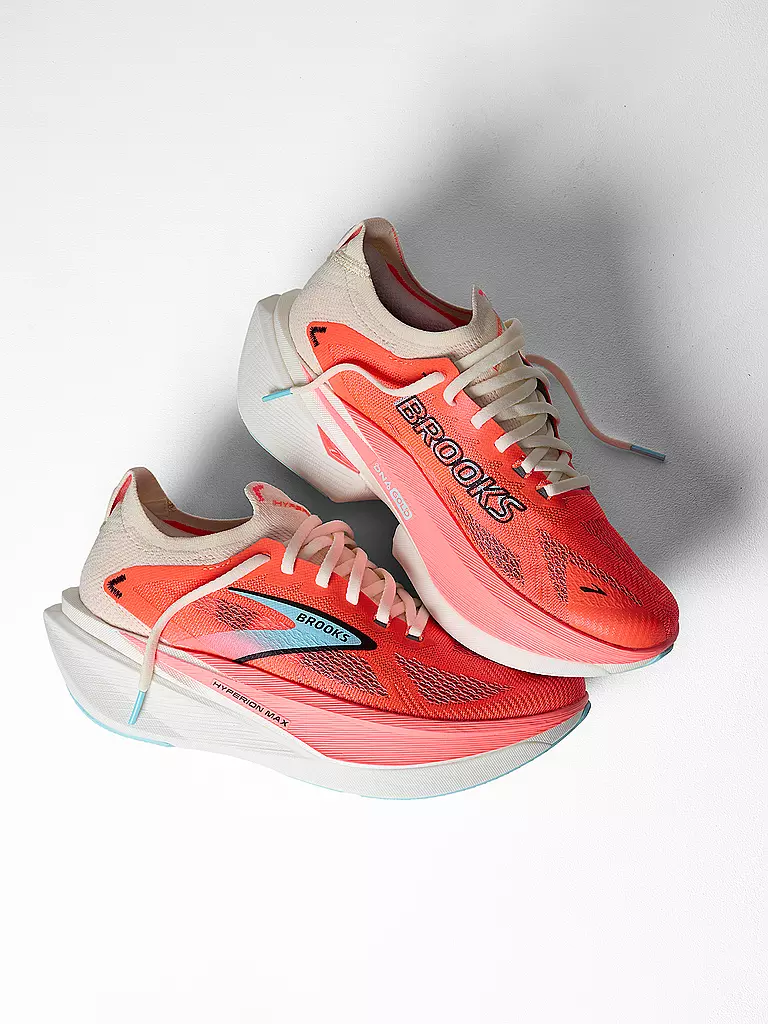BROOKS | Damen Wettkampfschuhe Hyperion Max 3 | koralle
