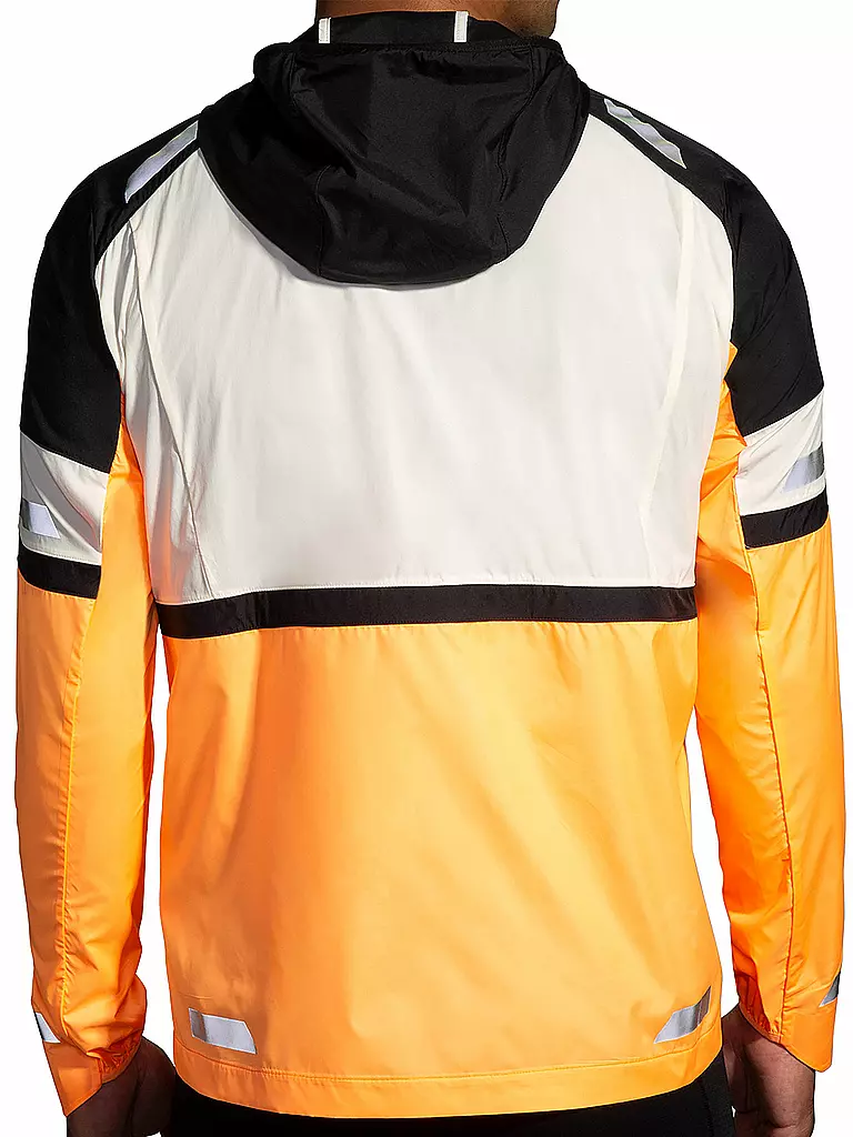 BROOKS | Herren Laufjacke Run Visible 2.0 | weiss