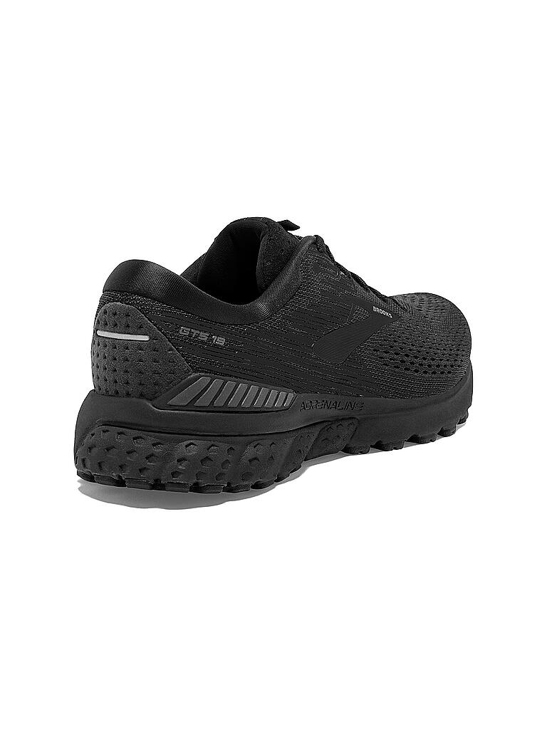 BROOKS | Herren Laufschuh Adrenalin GTS 19 BLACK EBONY | schwarz